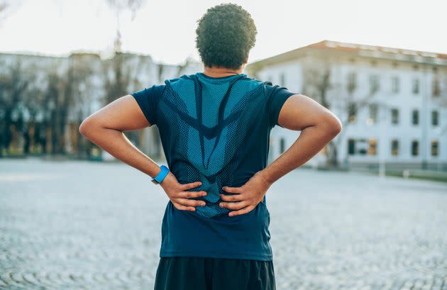 Got a bad back? These moves will help you recover and prevent further injury while sneaking in a sweat. (Photo: VioletaStoimenova via Getty Images)