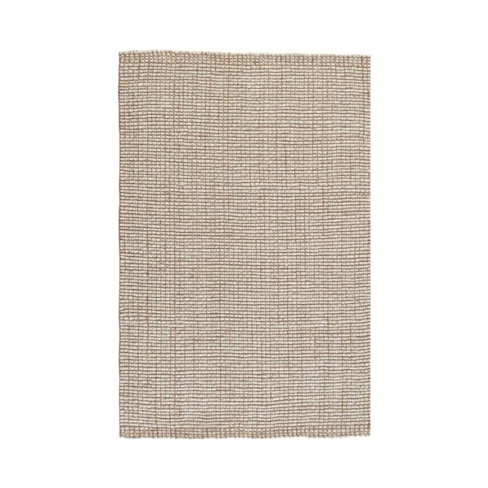 Chunky wool jute rug