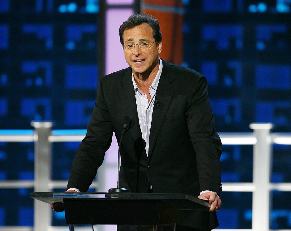 Bob Saget's cause of death has been deemed a head injury, according to his family. (Image via Getty Images)