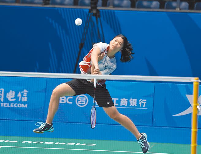 宋碩芸10日與余芊慧在古瓦哈蒂羽球大師賽女雙決賽，以13比21、19比21落敗。（本報資料照片）