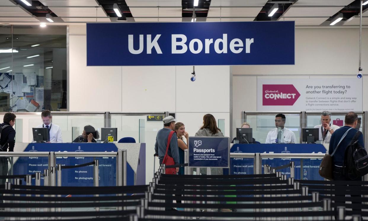 <span>Health and care visas now make up 75% of all long-term ‘skilled worker’ visas grants.</span><span>Photograph: Oli Scarff/Getty Images</span>
