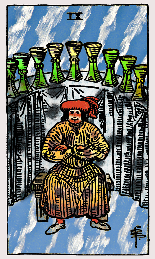 9 of cups