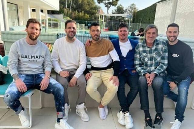 El pantalón de Lionel Messi el cumpleaños de Antonela Roccuzzo llamó la atención de sus