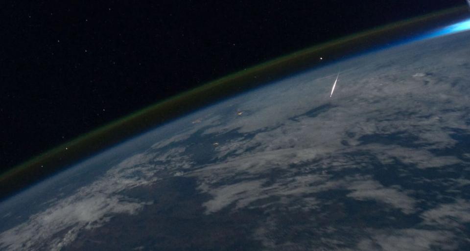 A meteor thought to be from another world is actually much more ordinary, new research finds. NASA/Ron Garan