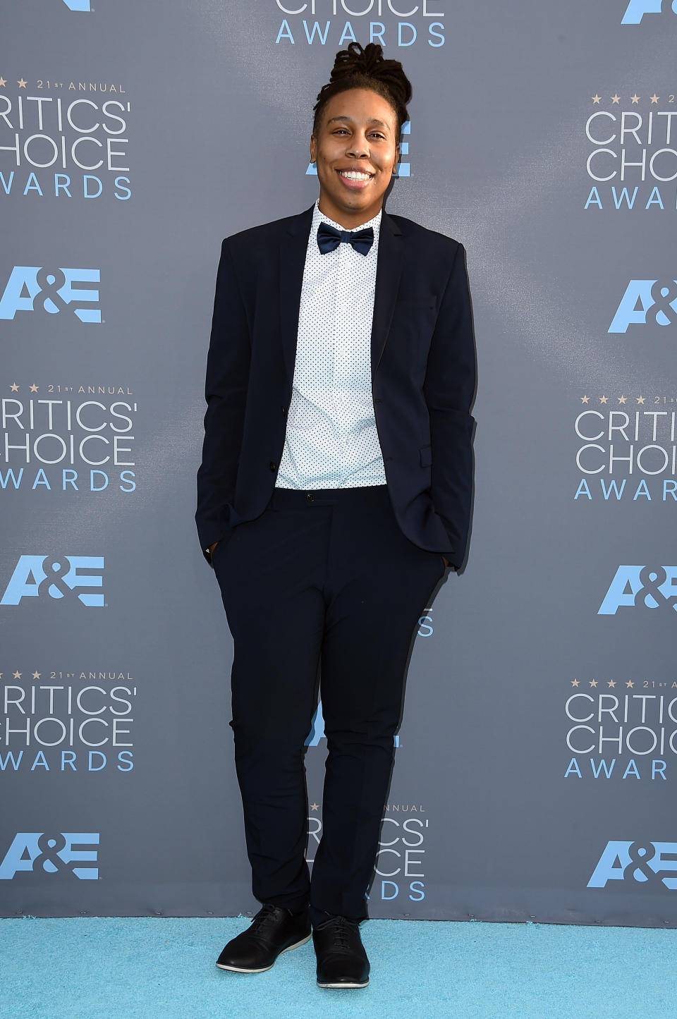 At the Critics' Choice Awards in Santa Monica.