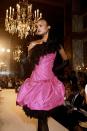 <p>By 1982, designers such as Dior were employing bright colors, ruffles, and padding to add drama to a person's daily look.<br></p>