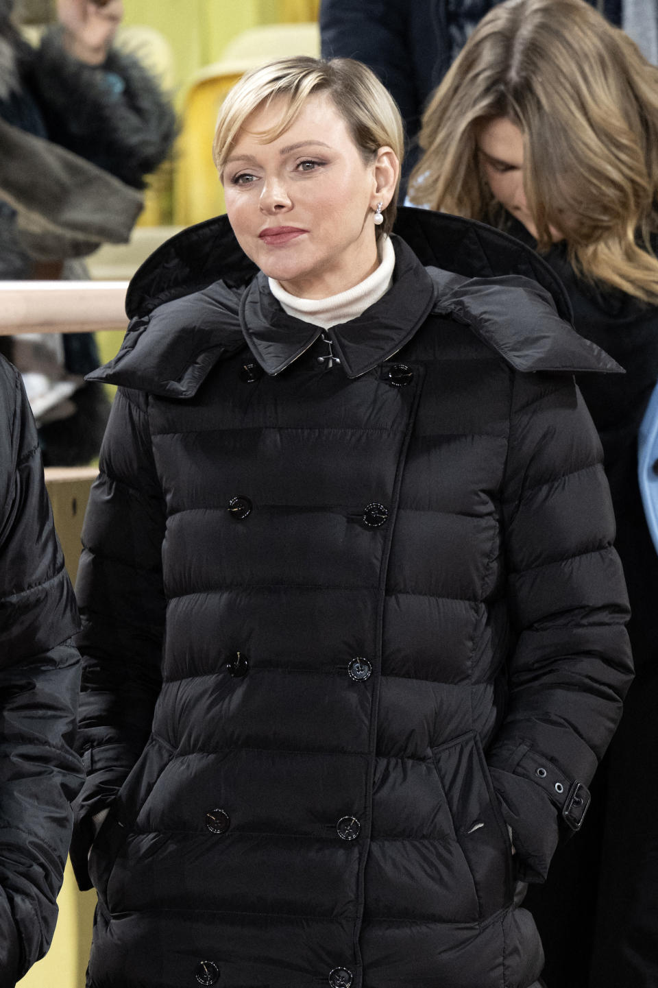 Charlène de Monaco au stade Louis II