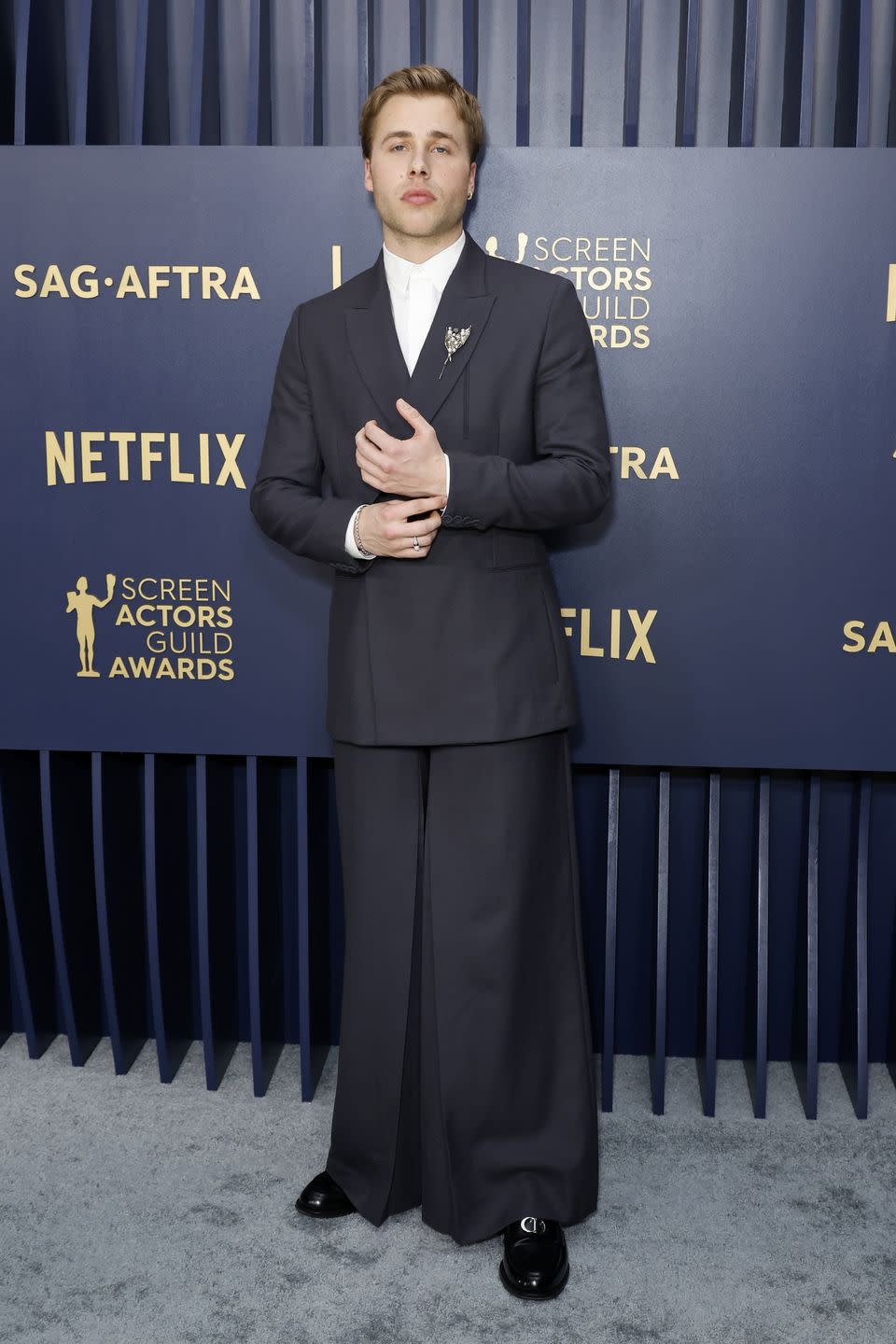 los angeles, california february 24 ed mcvey attends the 30th annual screen actors guild awards at shrine auditorium and expo hall on february 24, 2024 in los angeles, california photo by frazer harrisongetty images