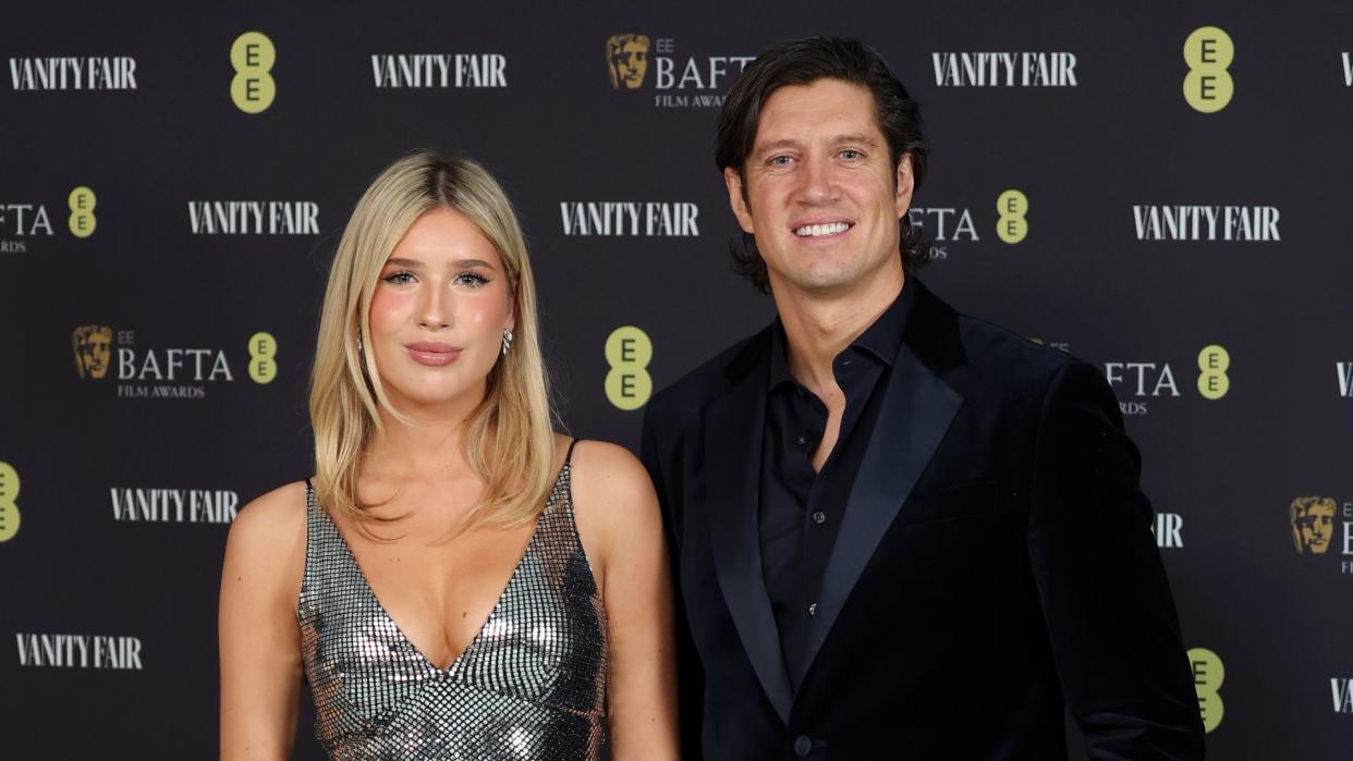 Vernon Kay with his daughter Phoebe at the Vanity Fair EE BAFTA Rising Star Party