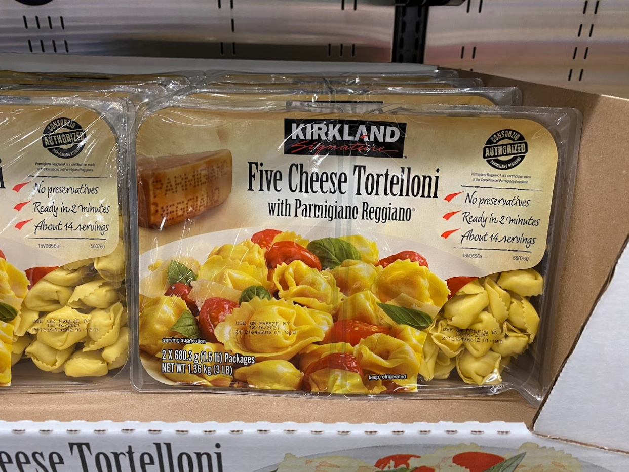 Kirkland Signature Five Cheese Tortelloni Costco