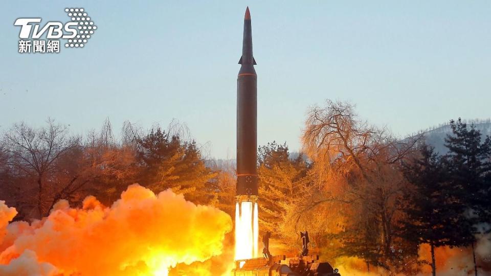北韓今天早上又朝東部海域發射多枚飛彈。（示意圖／達志影像美聯社）