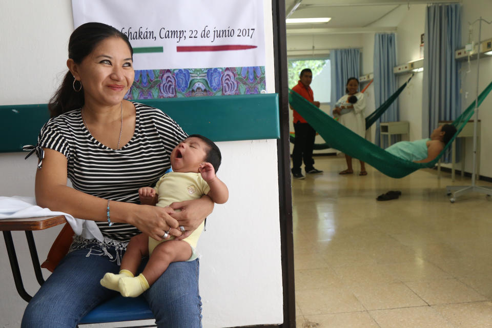 El hospital de México que cambió las camas por hamacas