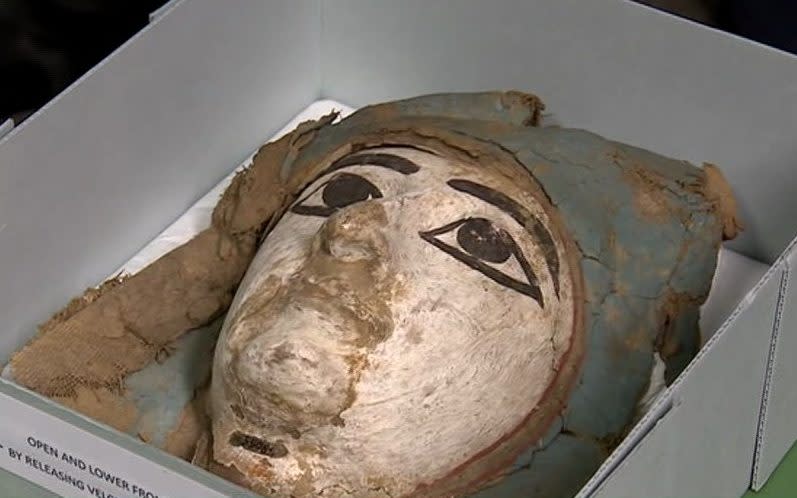 The mysterious mummy of Chiddingstone castle - BBC News