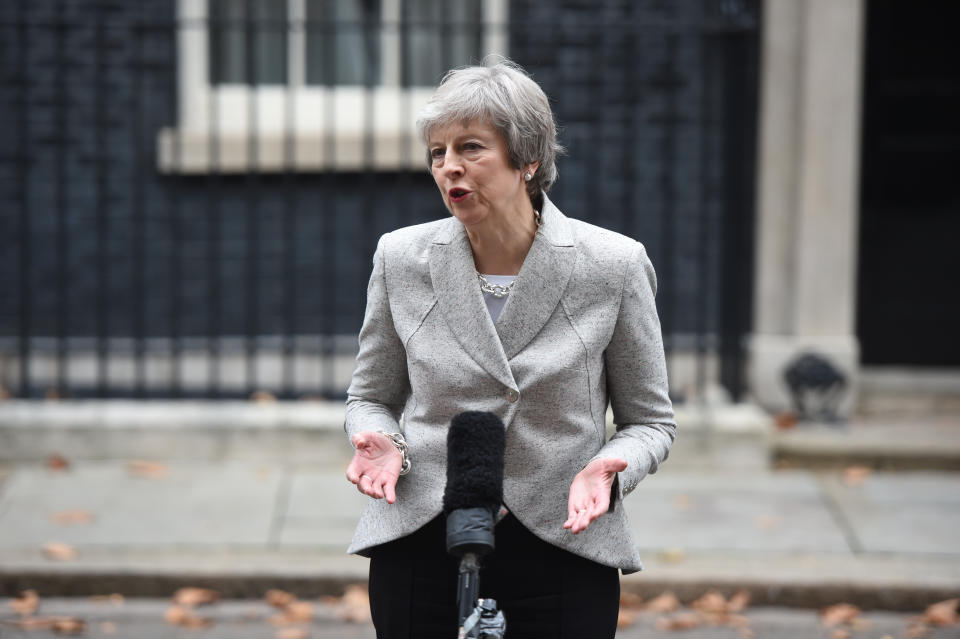 <p>The Prime Minister believes a final agreement is ‘within our grasp’ but faces opposition from Spain and her own MPs.</p>