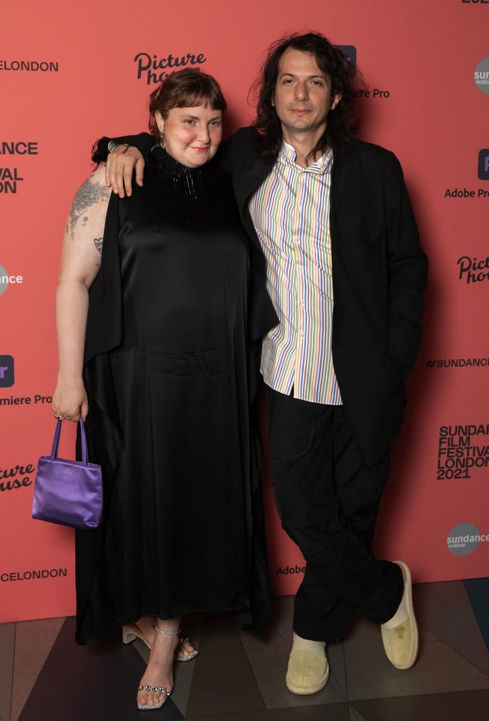 Lena Dunham and Luis Felber