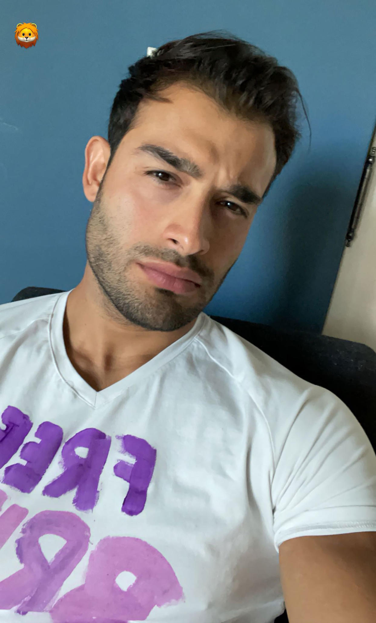 Sam Asghari Wears Free Britney Shirt Hours Before Girlfriend’s Court Hearing 