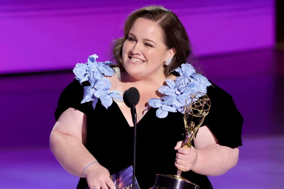 <p>Kevin Winter/Getty</p> Jessica Gunning at the 2024 Emmys