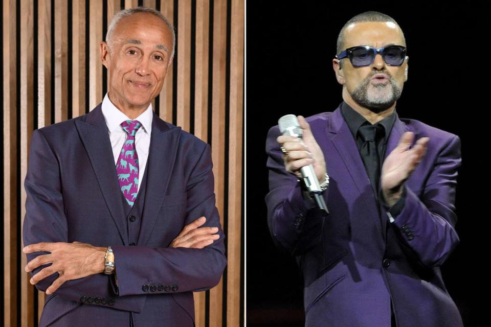 <p>Jeff Spicer/BAFTA/Getty Images for BAFTA; Brian Rasic/Getty</p> Andrew Ridgeley;  George Michael