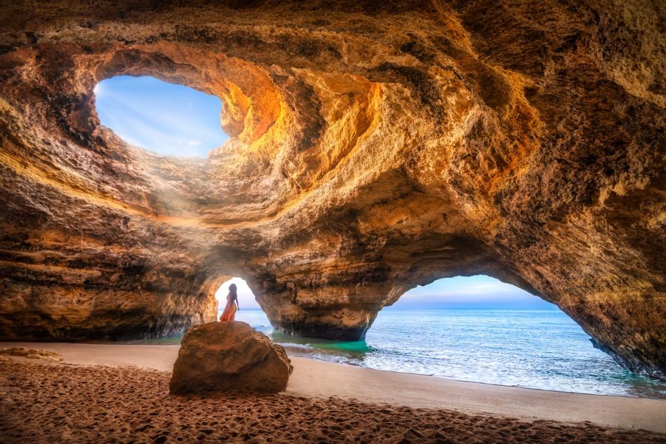 Bengali sea cave, Algarve (Getty Images)