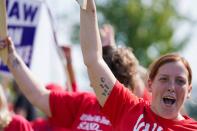 UAW strike continues, in Burton