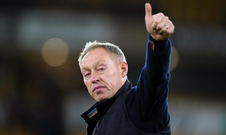 <span>Steve Cooper’s principal task as Leicester’s new manager will be avoiding an immediate relegation back to the Championship.</span><span>Photograph: Mike Egerton/PA</span>