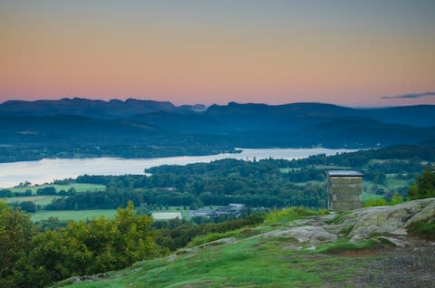 Orrest Head, the first hill climbed by Alfred Wainwright - Credit: getty