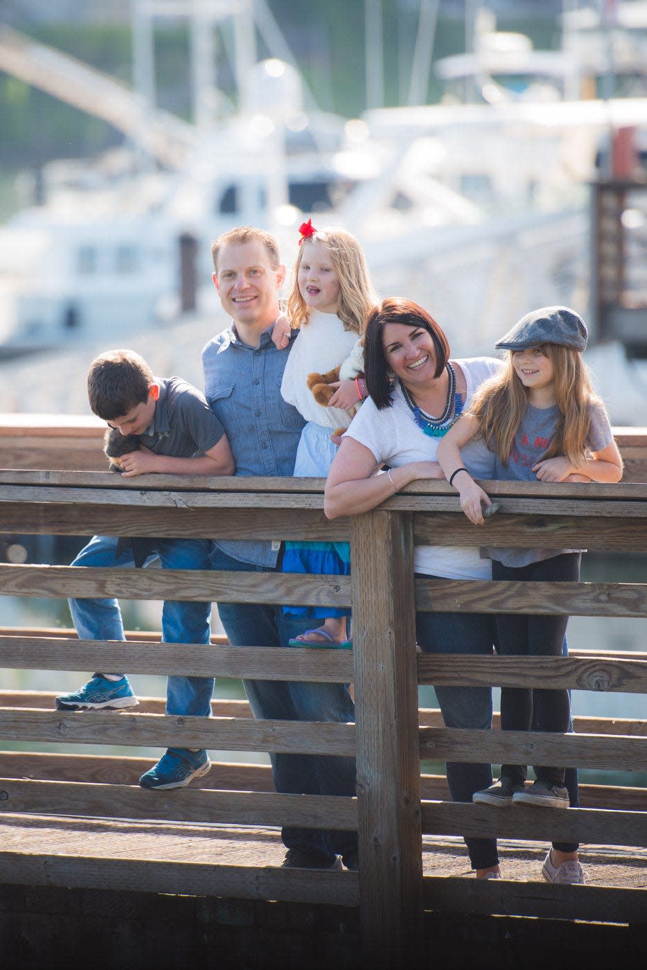 Joey, Nick, Chelsea, Paige and Natalie Schulte.