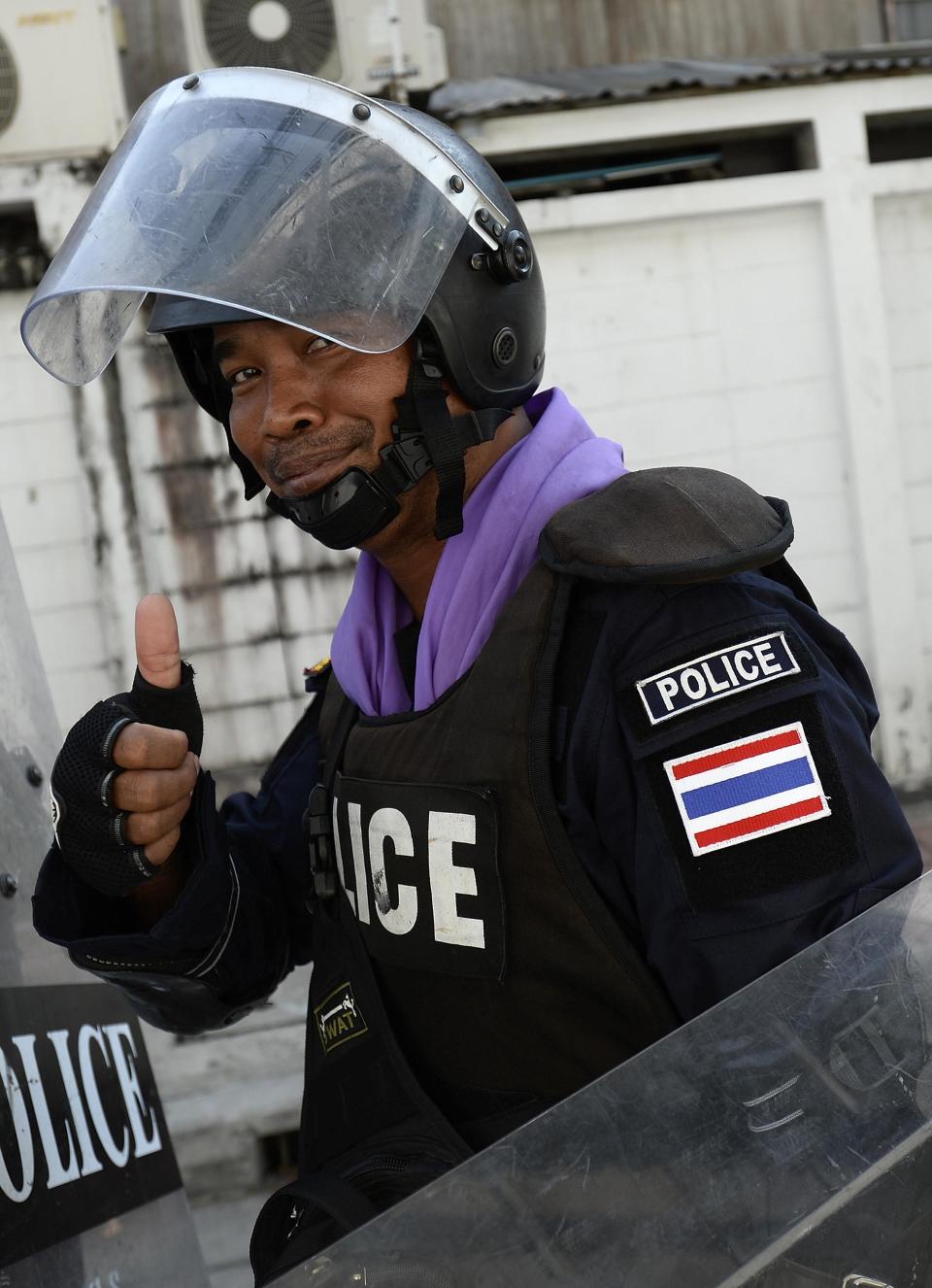 Anti-government protests in Thailand - Dec. 3, 2013