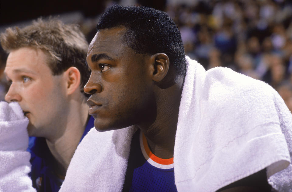Former New York Knicks guard Gerald Wilkins