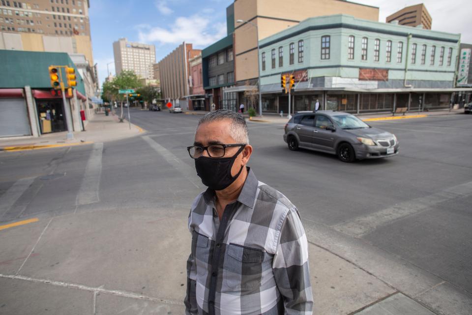 Rodolfo Hernandez was struck by a vehicle at the intersection of Overland Avenue and Oregon Street in Downtown El Paso. The incident has left him with physical and emotional scars.