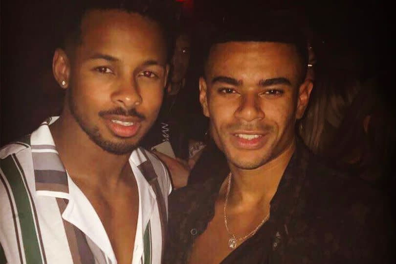 Konnor posed alongside Love Island star Wes Nelson in a 2019 picture