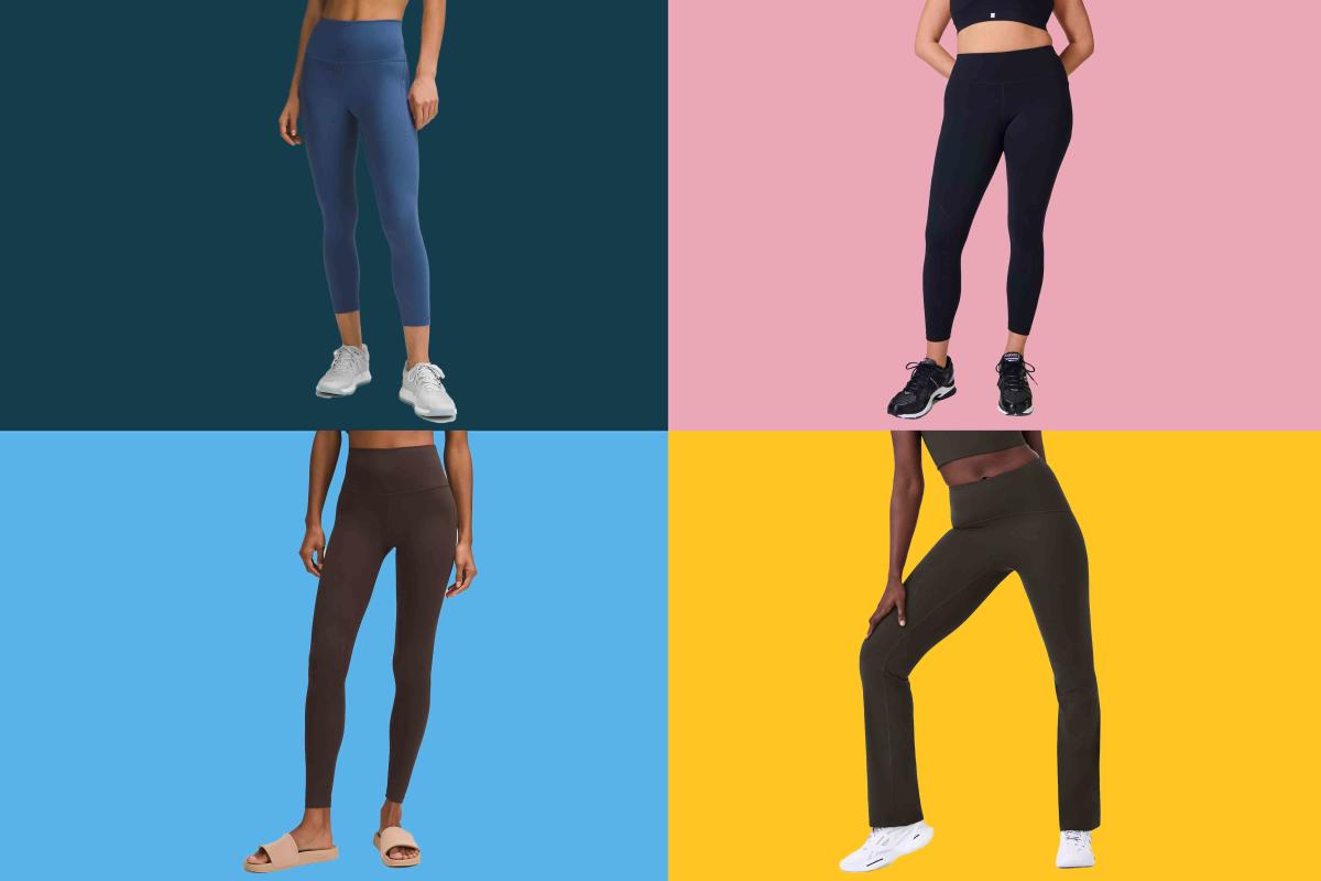 New ODODOS Women's Bootcut Yoga Pants Tummy Control Gym Workout Pants Black  2XL