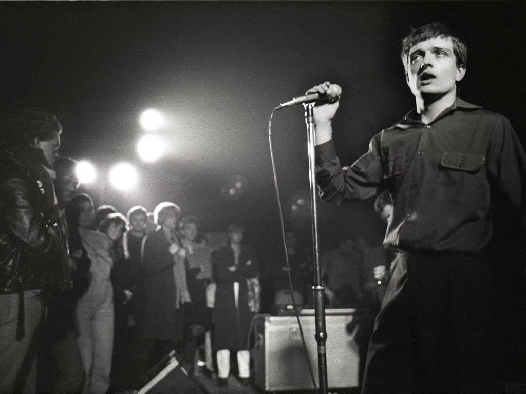 Joy Division leader singer Ian Curtis took his own life in 1980  (Redferns)