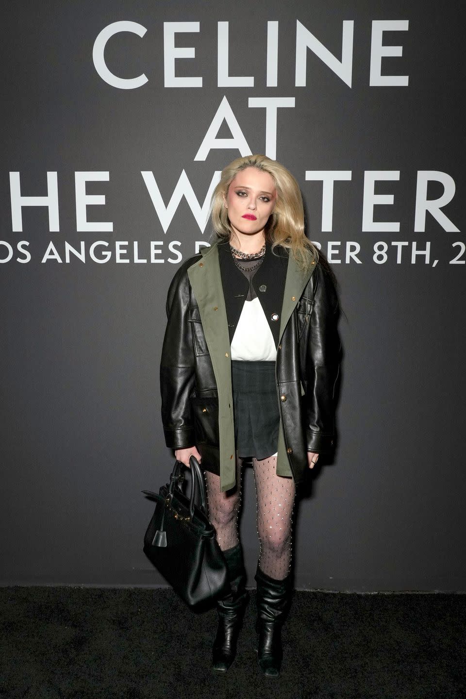 sky ferreira at celine show