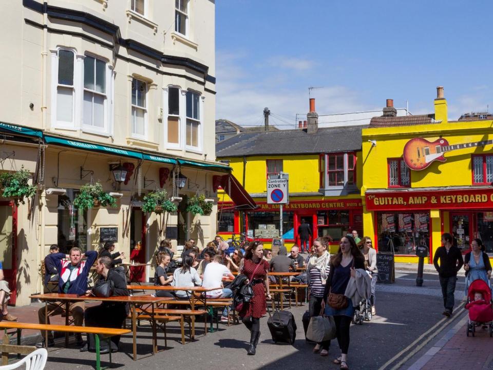 Hit the Laines to see Brighton shopping at its best (iStock/Scott Hortop)