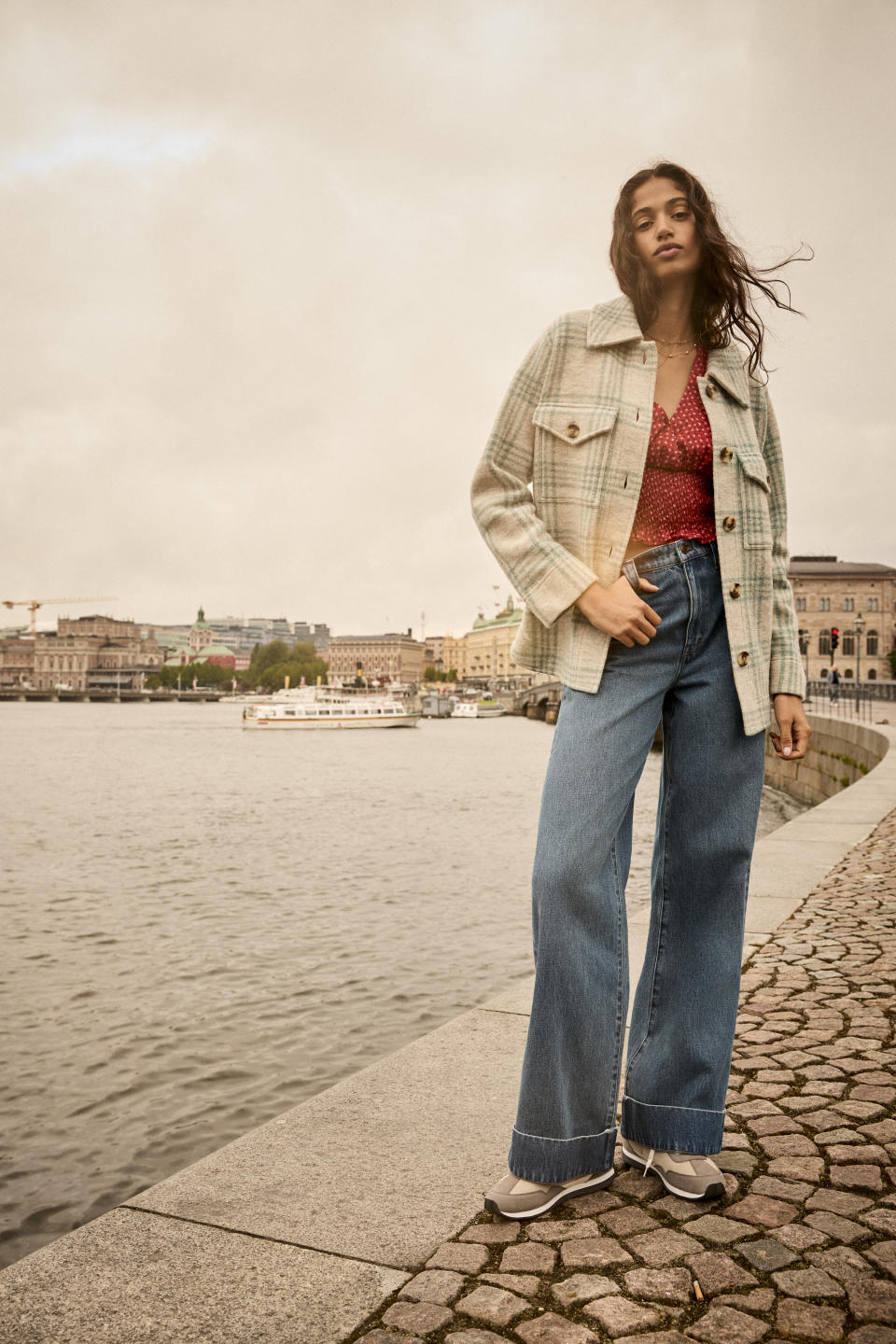 Madewell outfits are moored in denim, with some attitude.