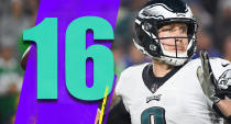 <p>That was a monster win for the Eagles on Sunday night. I’m not sure Nick Foles is ready to lead the Eagles to the playoffs, but it’s not impossible. All of a sudden the Eagles’ home game against the Texans next Sunday is really interesting. (Nick Foles) </p>