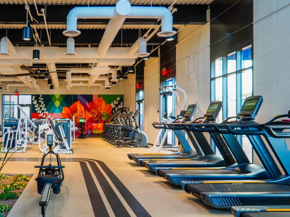 Culdesac Tempe: Inside an empty gym full of exercise equipment