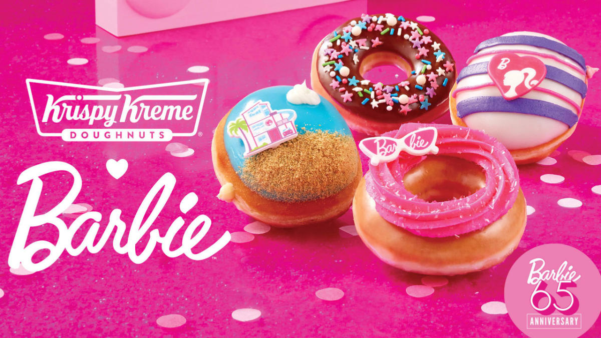 Wear pink on Saturday to get a free Krispy Kreme