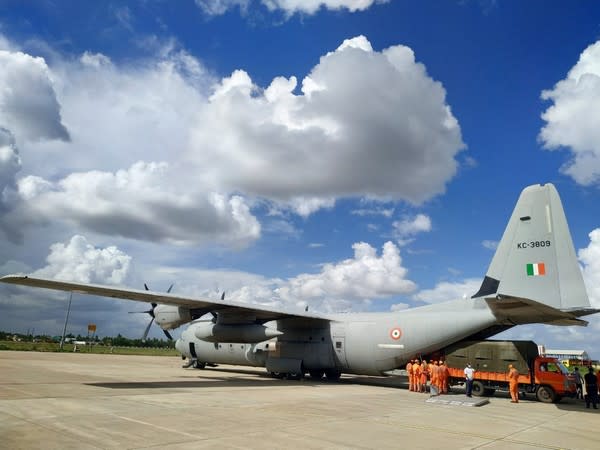 Visual of IAF deployed aircraft. (Photo/ANI)