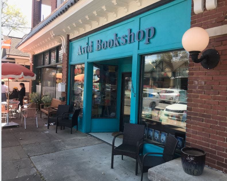 Avid Bookshop in Athens' Five Points neighborhood. Avid in March 2024 filed a lawsuit against the Gwinnett County jail, stating officials infringed on their First Amendment rights by not allowing them to send books to inmates.