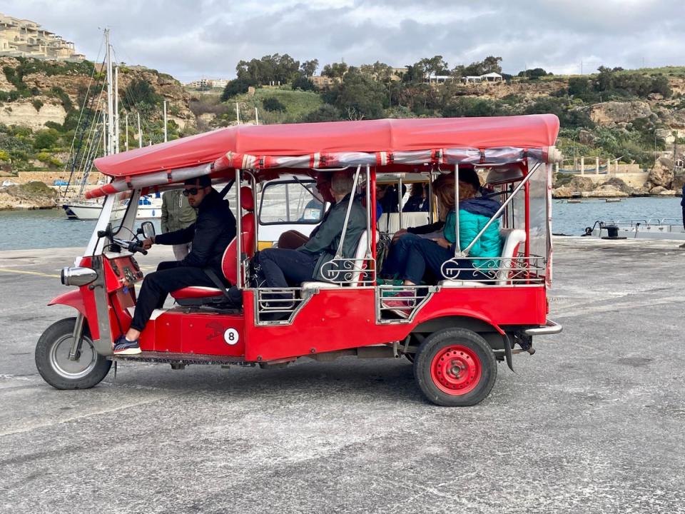 Gozo has electric tuk-tuks (Kerry Walker)