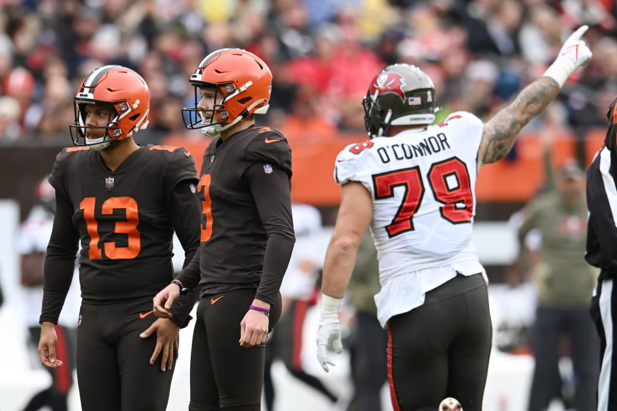 Skunk Found During Cleveland Browns NFL Football Game 