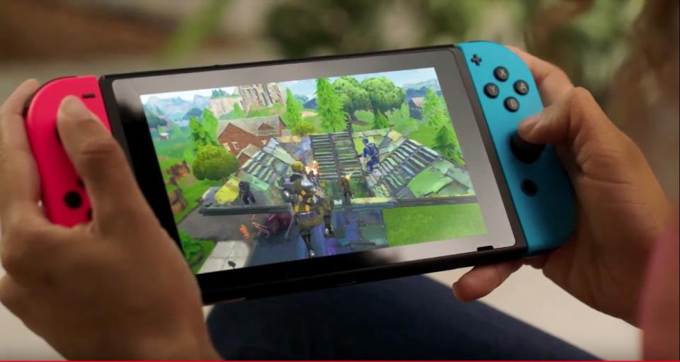 Fortnite on switch