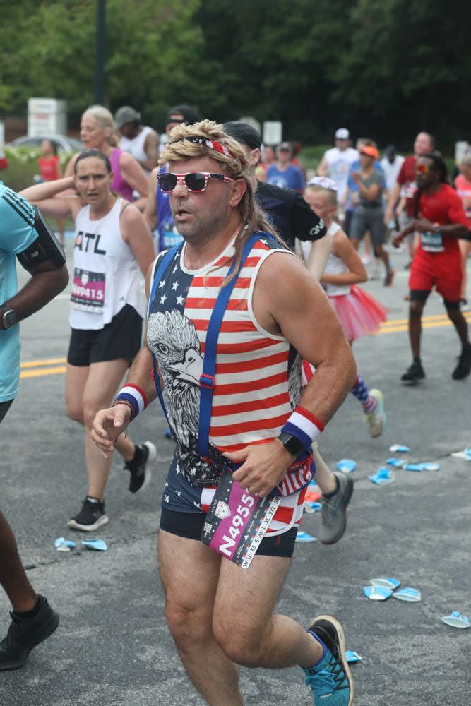 Here are some more photos from the 2023 Peachtree Road Race.