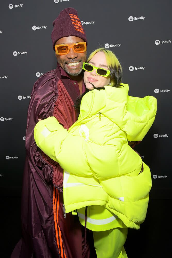 Billy Porter and Billie Eilish | Charley Gallay/Getty