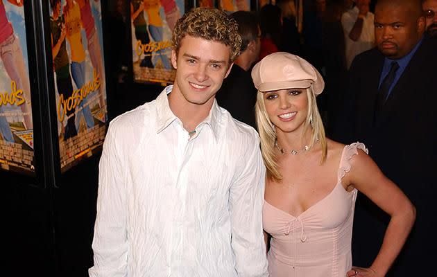 Justin Timberlake and Britney Spears. Source: Getty