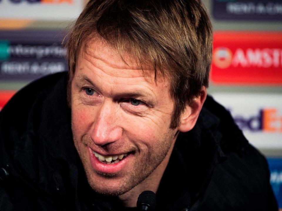 Graham Potter is the last Englishman in European competition (Getty)