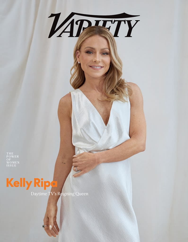 Kelly Ripa Variety Power of Women Cover