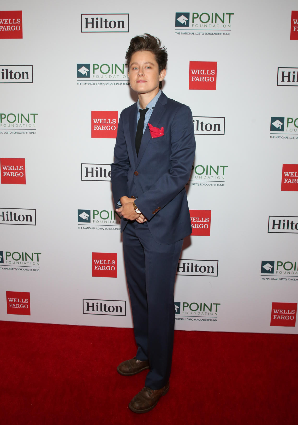 BEVERLY HILLS, CALIFORNIA - OCTOBER 12: Comedian Rhea Butcher  attends the Point Honors Los Angeles 2019 at The Beverly Hilton Hotel on October 12, 2019 in Beverly Hills, California. (Photo by Paul Archuleta/Getty Images)